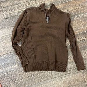 Mens quarter zip sweater